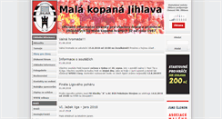 Desktop Screenshot of mkjihlava.cz