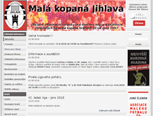 Tablet Screenshot of mkjihlava.cz